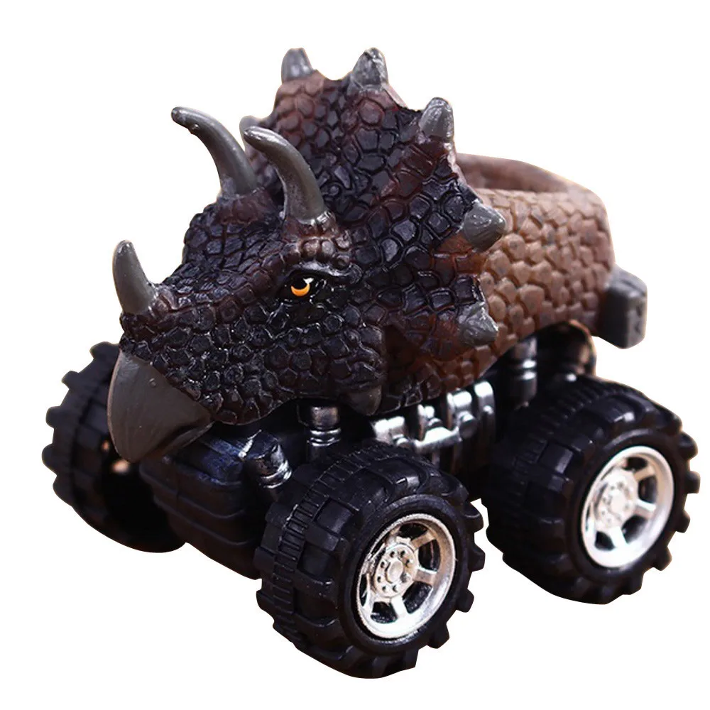 

Toy Toy Dinosaur Model Back Gift Pull Animal Mini Gift Car Car Children 4PCS Toy Education