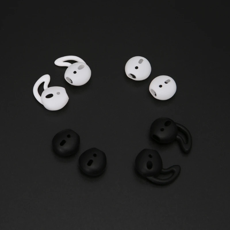 

Силиконовые насадки для наушников Apple EarPods AirPods, 4 пары