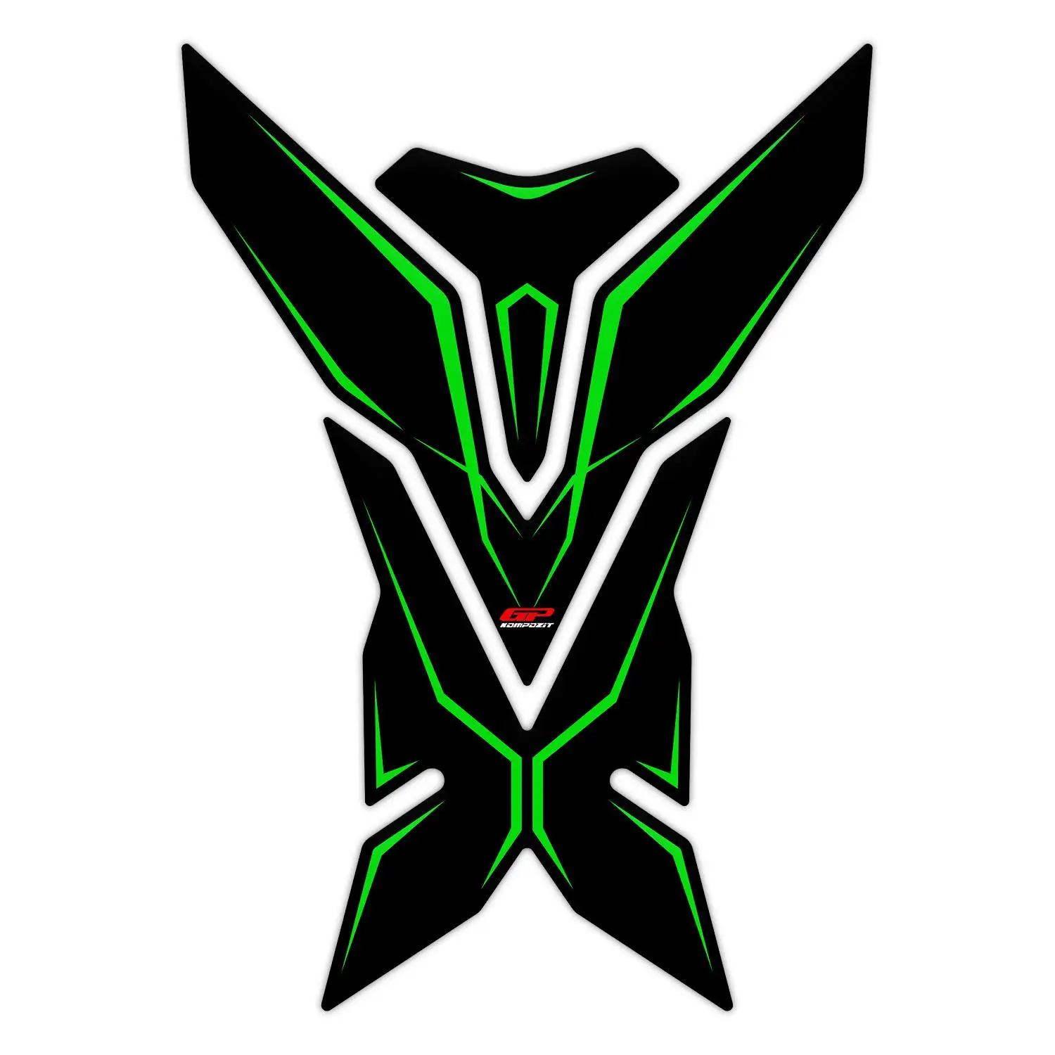 

Универсальная композитная наклейка для бака GP, Y Модель, зеленая