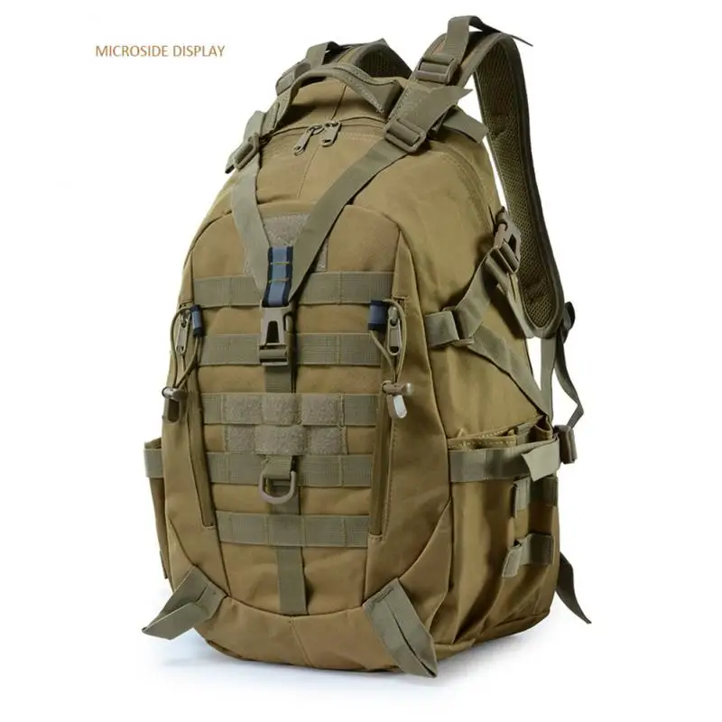 

Вместительная сумка 900D для мужчин, армейский военный тактический большой водонепроницаемый рюкзак, уличные спортивные походные сумки для кемпинга и охоты, 25 л