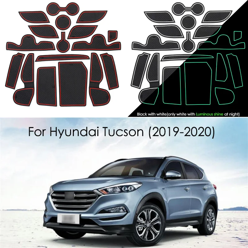

17 шт., Нескользящие Коврики для Hyundai Tucson 2019 2020