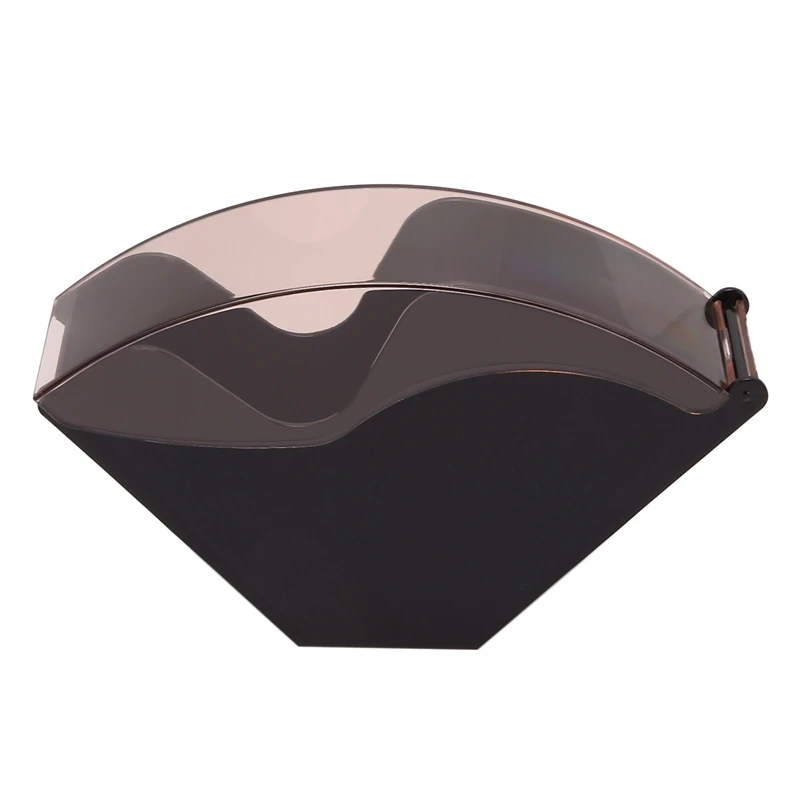 

V60 Filter Paper Holder Tapered Filter Paper Box Filtering Paper Storage Rack Stand Coffee Tools Dust-Proof With Cover