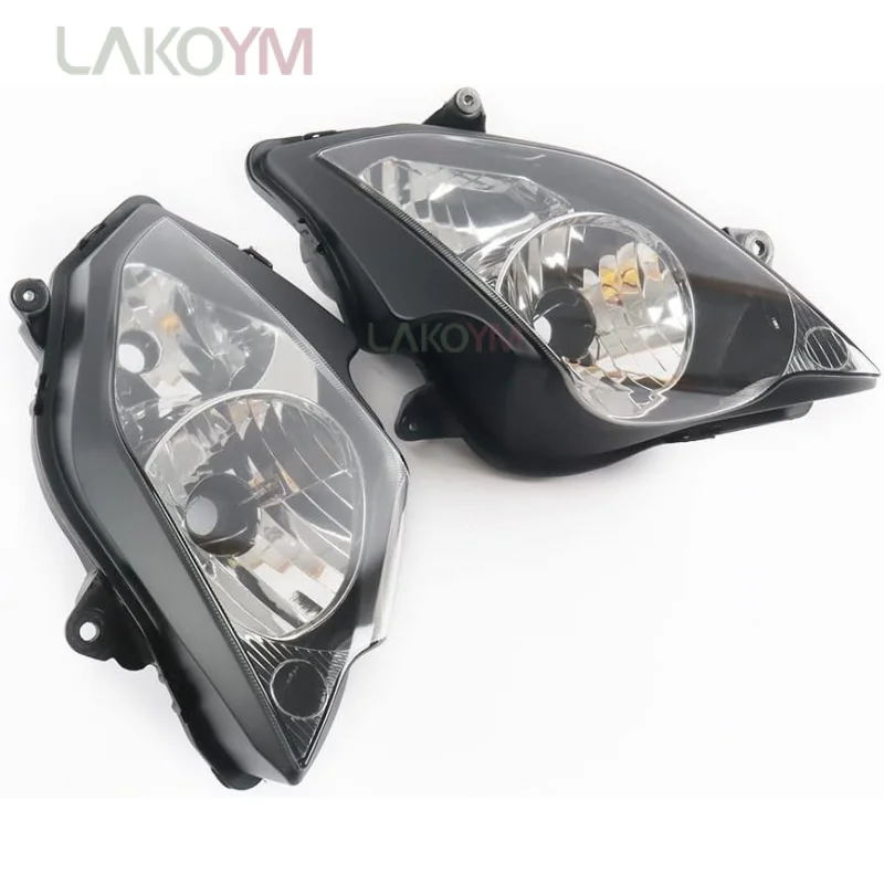 Motorcycle Front Headlight Assembly Head Light Lamp Fit for VFR800 2002-2012 Headlamp