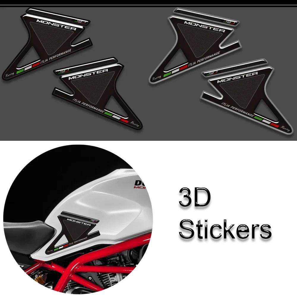Наклейки на мотоцикл наклейки для Ducati Monster 977 комплект газа мазута защита колена