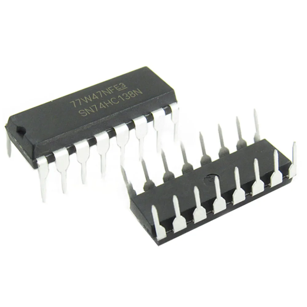 

10 шт. SN74HC138N DIP16 SN74HC138 DIP 74HC138N 74HC138 DIP-16 Новый и оригинальный IC