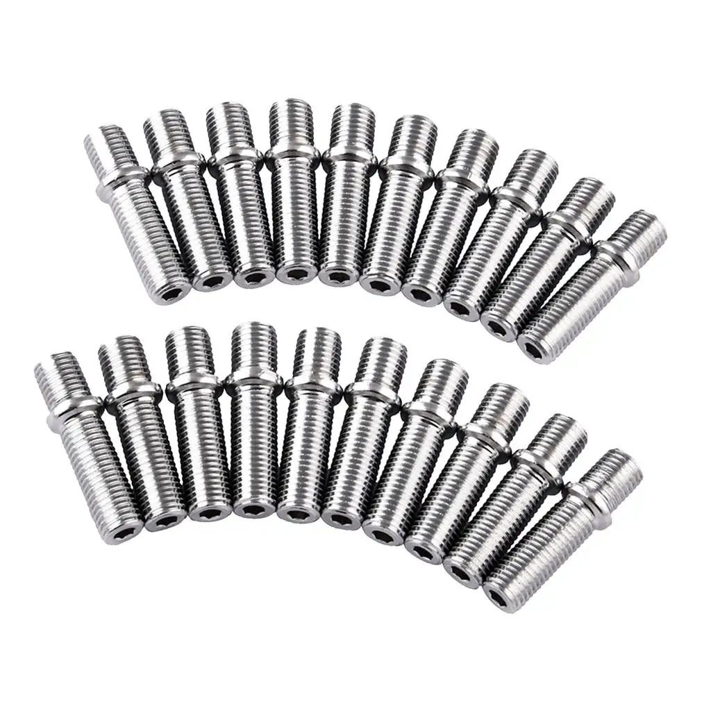 

20 шт., удлинители для автомобильных колес, 12x1,5-12x1,5, 5 см