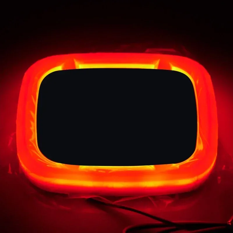 Автомобильная передняя решетка 4D логотип багажника светодиодная лампа для