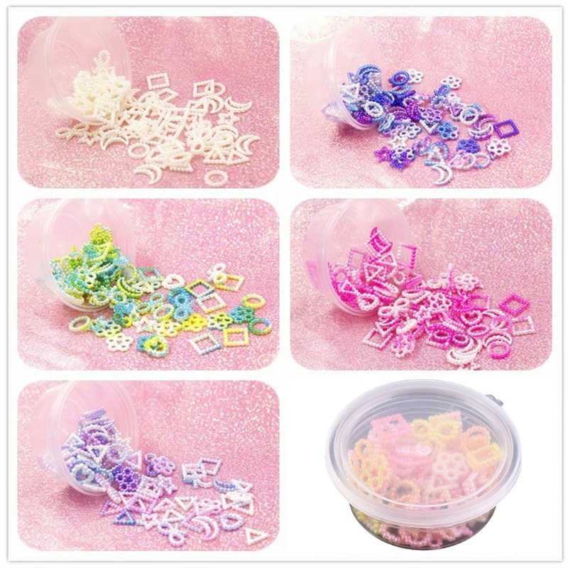 

ABS Pearl Mold Filling Tools Multicolored Beads Filler For Diy Epoxy Resin Mold Accessories Nail Art Decorate Tools