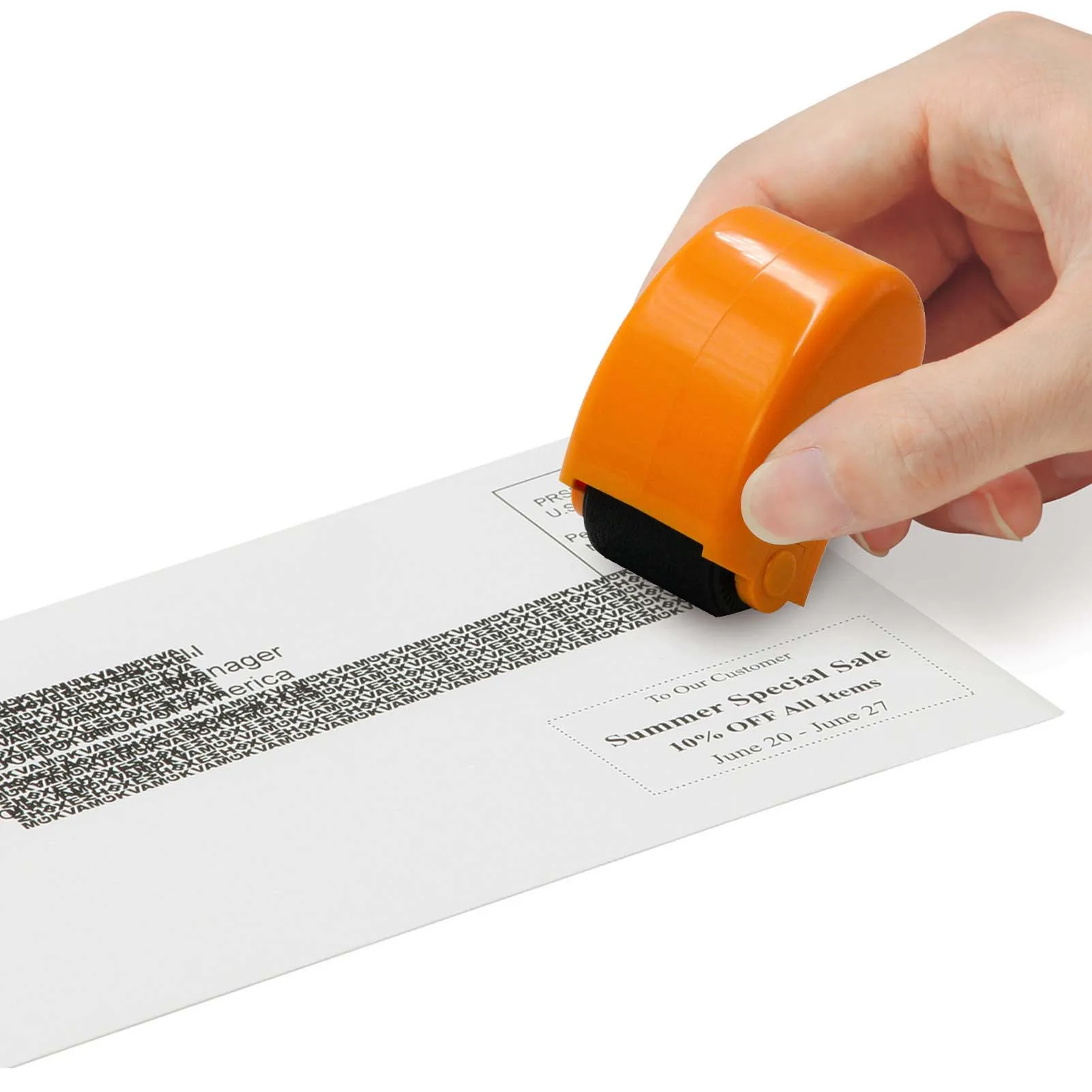 

Privacy Stamp Roller Security Stamper Roller With Refills Block Address And Protect Your Privacy Information Confidential Stamp