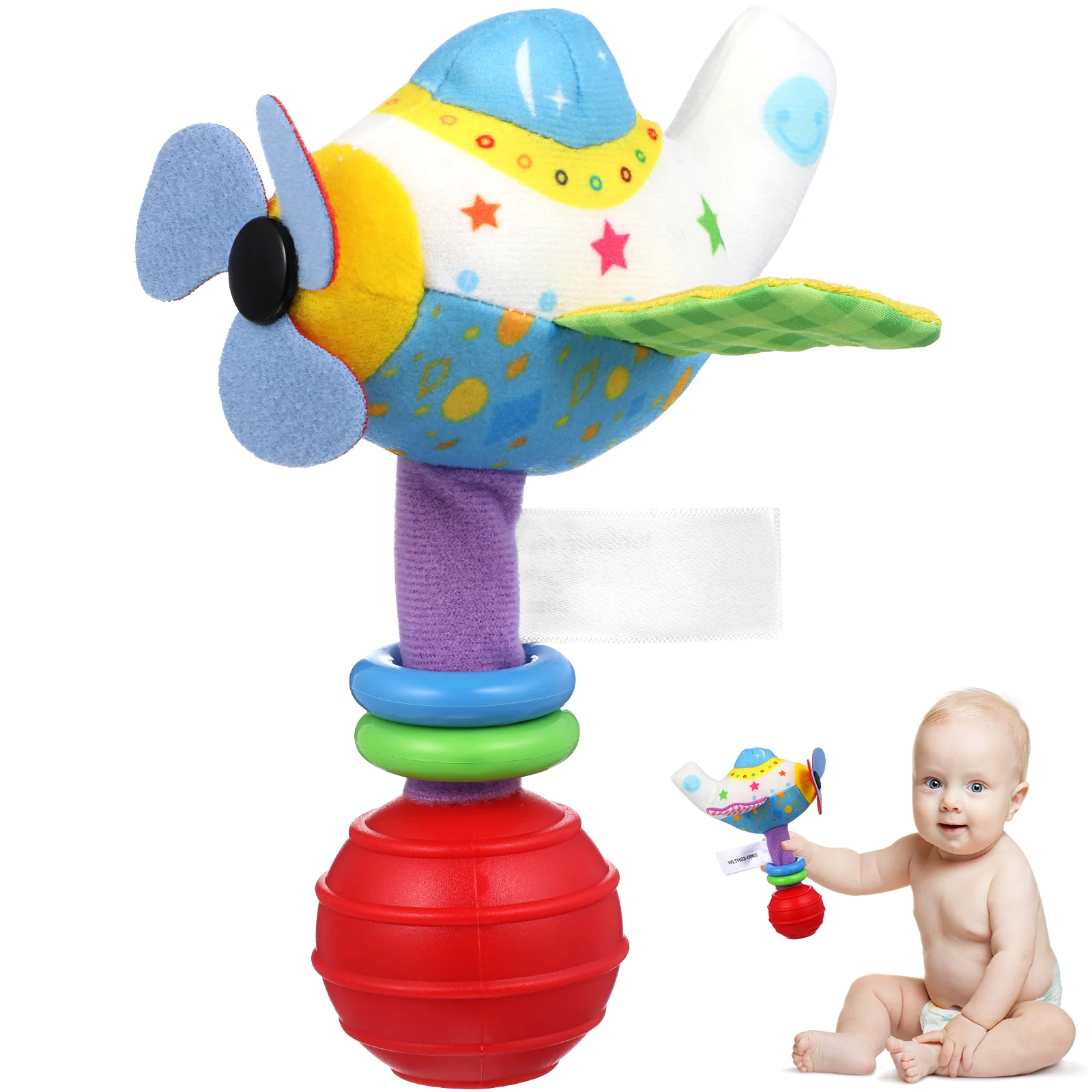 

Bed Bell Hand Infant Baby Toy Creative Toys Newborn Educational Plaything Rattles Lovely Sounding Adorable Early Leaning
