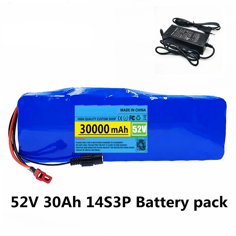 

14S3P 30Ah 30000mAh 18650 1000W Lithium Battery for Balance Car, , scooters,Tricycle +Charger