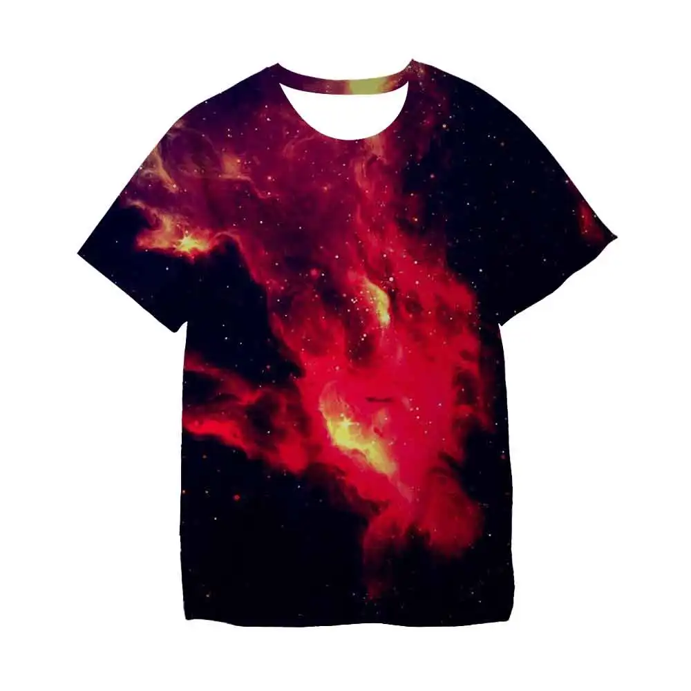 

Universe Planet 3D T -Shirt Boy Girl Children T Shirt 3D Print Star Sky Cool Tees Boy Girl Fashion Streetwear Tops