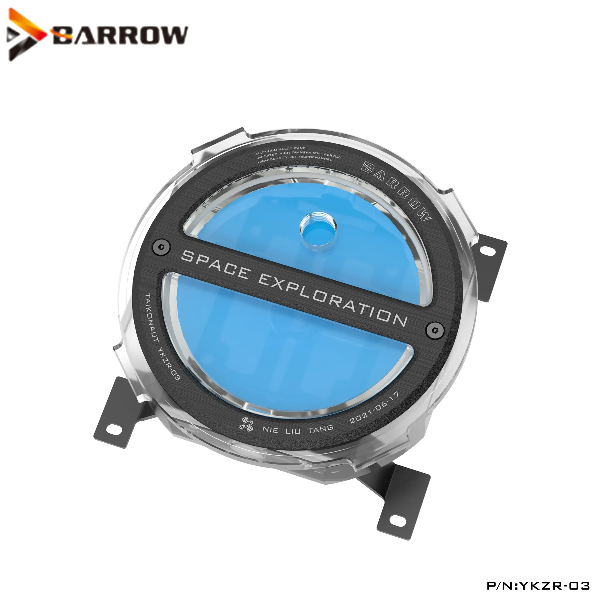 

Barrow Acrylic water tank cold rank combined split water cooling 120-480 cold rank ARGB YKZR-03