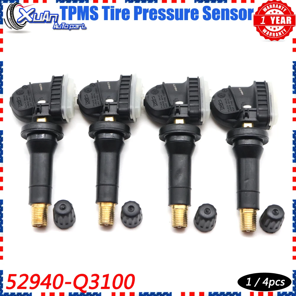

Car TPMS Tire Pressure Monitor Sensor 52940-Q3100 for Kia K5 Sportage Hyundai Creta Sonata Staria H100 Tucson 2020-2021 433MHz
