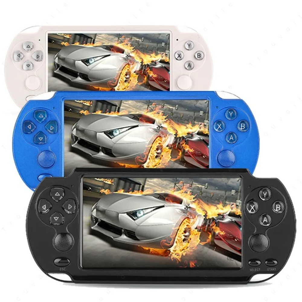 

X9s Plus Game Console 5.1 Inch With 6800 Retro Built In Games Portable Tv Support Classic Handheld Game Players Gaming Consolas