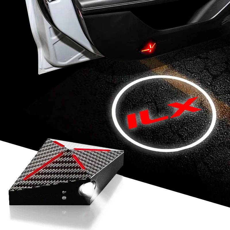 

2pcs Car door welcome warning light accessories for acura a-spec aspec tlx mdx rdx ilx