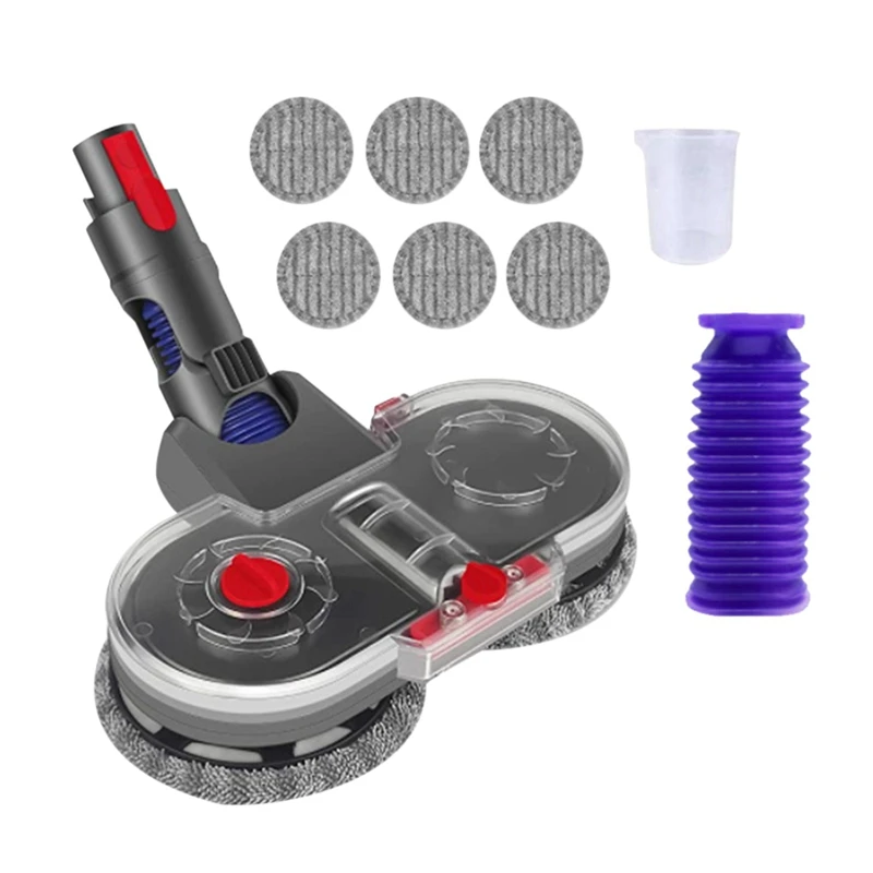 

Electric Mop Attachment For Dyson V8 V7 V11 V10 Vacuum Cleaner Washable Mop Cloth Drum Suction Hose Accessories
