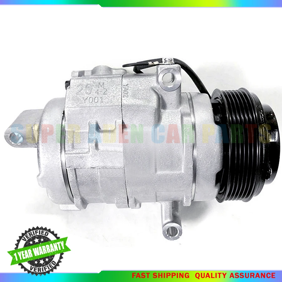 Фото Компрессор кондиционера для TOYOTA HIGHLANDER 2.5L 2004-2007, 10S20C, 88310-0C061, 88320-6A111, 883200C070, 883100C061, 883200C100, 883200C101 №2