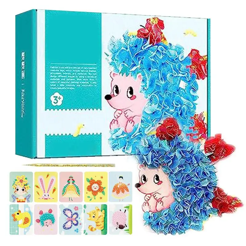 

Poke Art DIY Toys Hand-Painted 3D Poke Art Coloring Books Multi-Purpose Painting Set Gifts For Thanksgiving Easter New Year