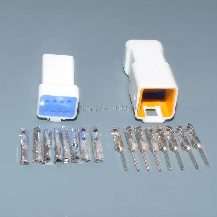 Worldgolden 8-контактный/способ 0 7 мм мужской и женский автомобильный разъем для