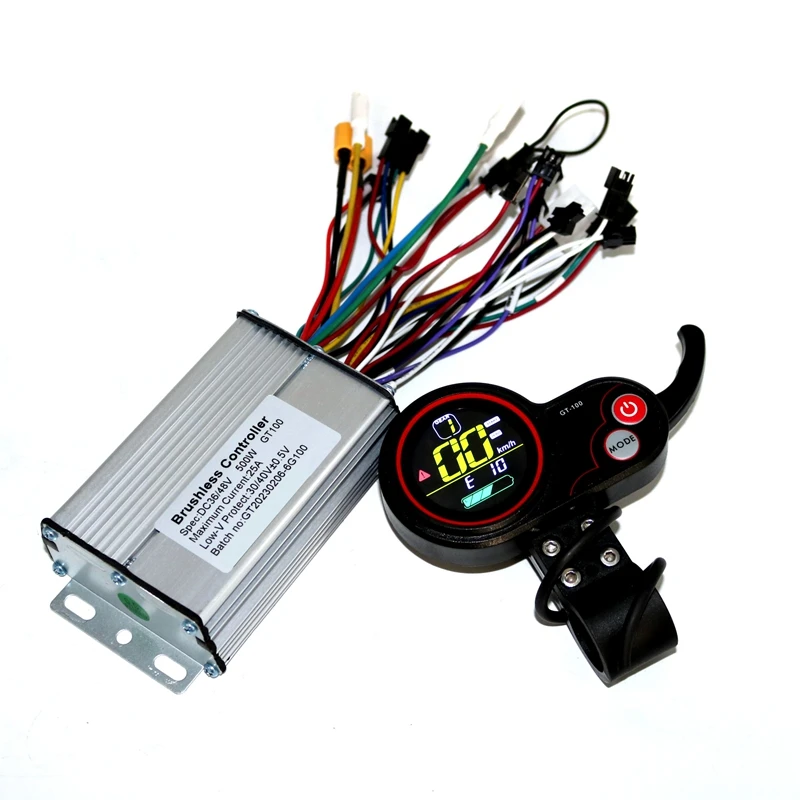 

Аксессуары для ЖК-дисплея, набор кабелей для контроллера приборной панели, 36 В, 500 Вт, контроллер, запчасти для электрического скутера