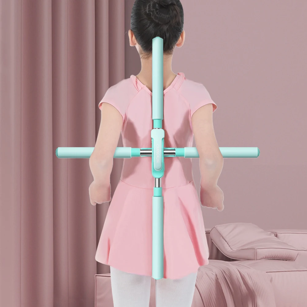

2pcs Yoga Hunchback Posture Corrector Adjustable Body Cross Open Back Correction Stick Fitness Gym Home Sports Equipment