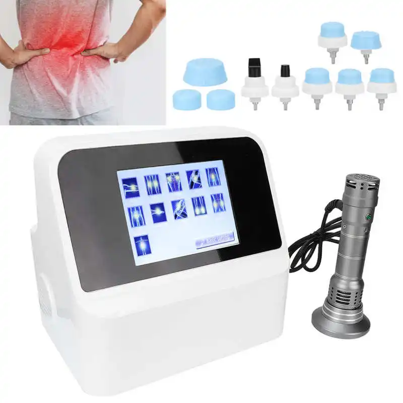 

Dark gold Erectile Dysfunction Shockwave Therapy Machine Extracorporeal Pain Relief Massager 110‑240V