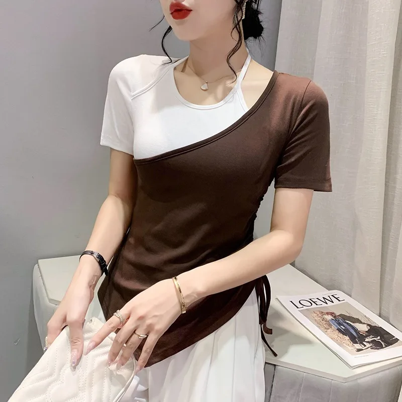 

2022 summer maternity short-sleeved T-shirt women one