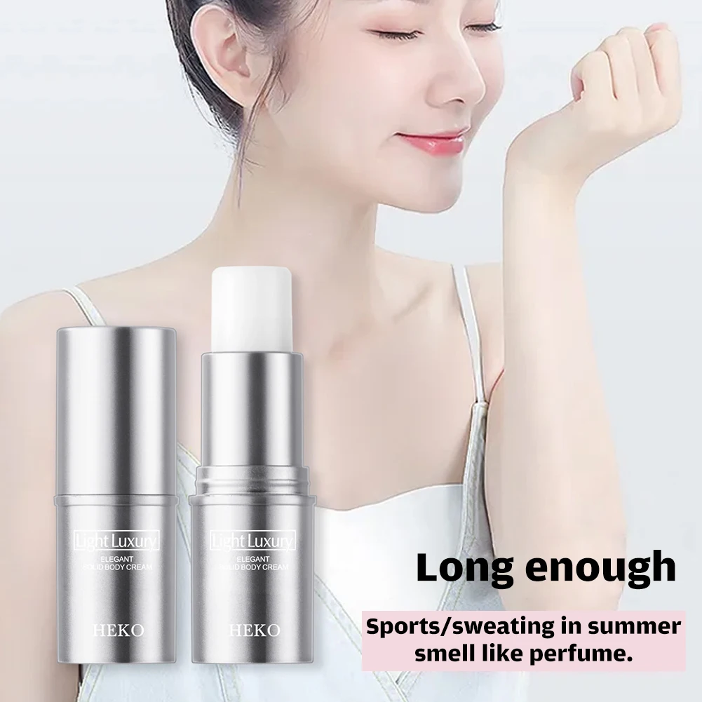 

Portable Solid Perfume Women Men Solid Balm Mild Long Lasting Fresh Aroma Deodorant Fragrance Body Antiperspirant