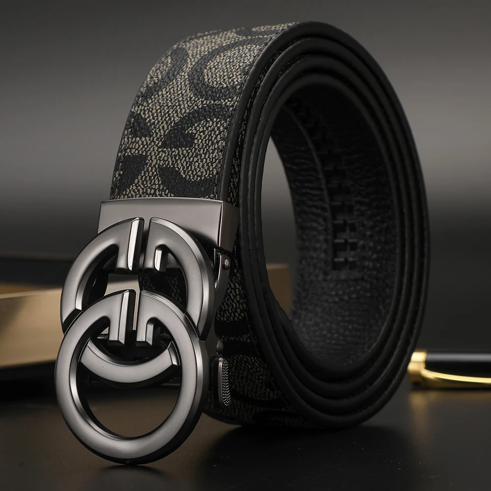 

2023 High Quality Designers Mens belt width 3.4cm Luxury Brand Famous Male Belts Genuine Leather Belts for men jeans