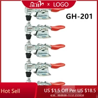 5pcs toggle clamp gh 201 gh 201a gh 201b gh431 horizontal quick release tools woodworking fix clip hand tool