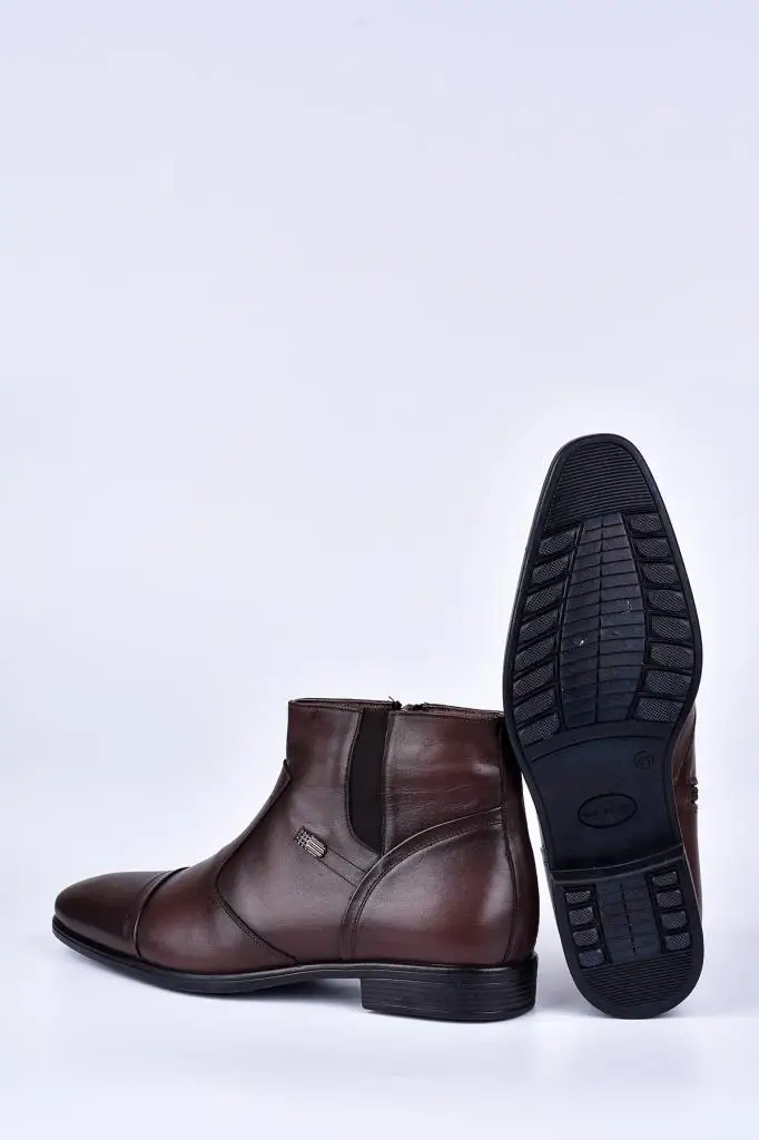 Мужская обувь из натуральной кожи Зимняя Повседневная Удобная Обувь на молнии