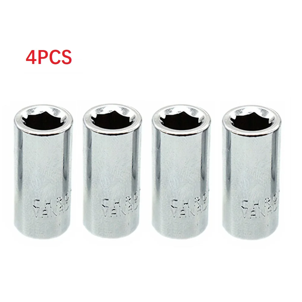 1/4pcs 1/4 Ratchet Socket Adapter Universal Socket Hex Bit Holder Converter Wrench Hand Tools Set Repair Tools wood planes for sale