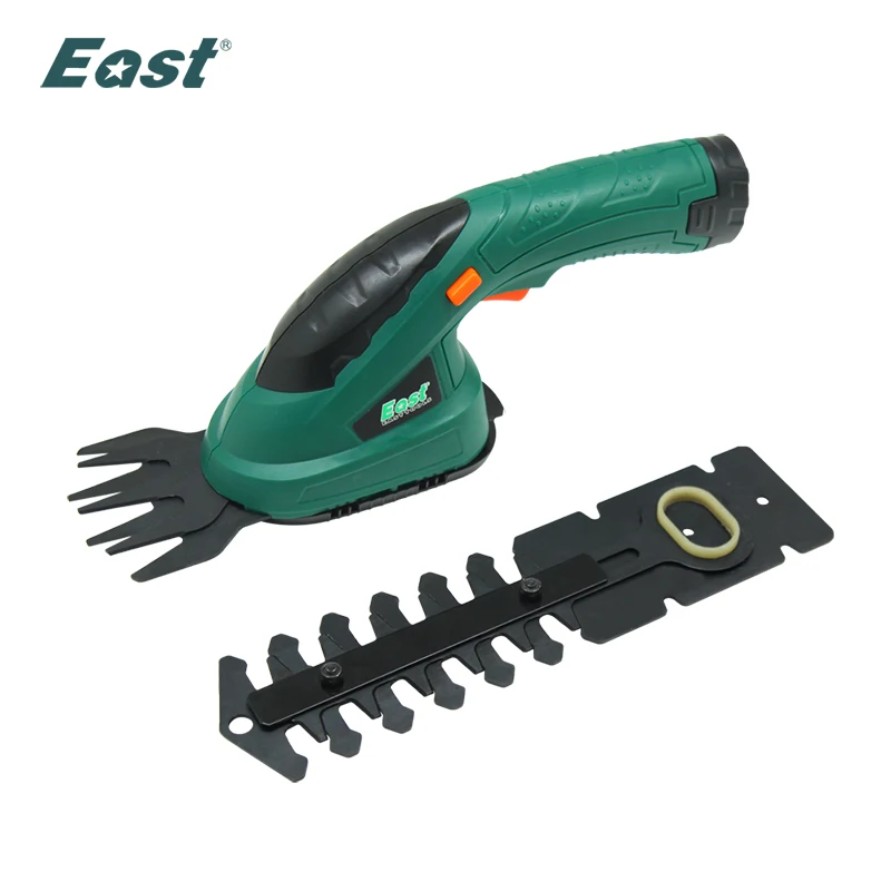 3.6V Electric Trimmer 2 in 1 Lithium-ion Cordless Grass Trimmer Hedge Trimmer Lawn Mower Garden Tools Pruning Shears ET1205C