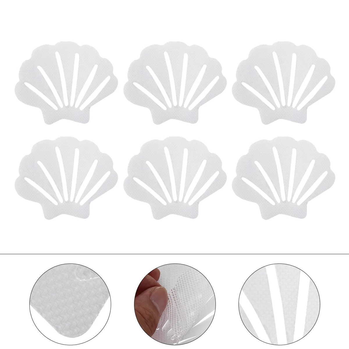 

Bathtub Stickersbathroom Non Sticker Shell Treads Appliques Antislip Shower Adhesive Anti Safetystyle Design Bath Nonslip Decals