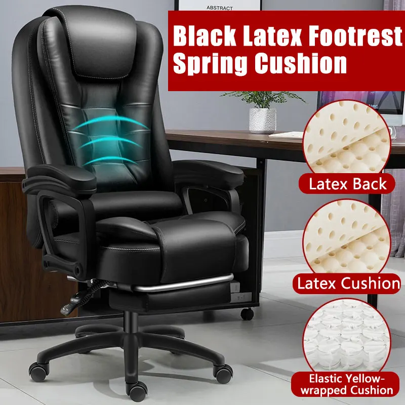 

High Quality Office Boss Chair Ergonomic Swivel Lifting Computer Game Chair Home Adjustable Executive Meeting Reclining Chair