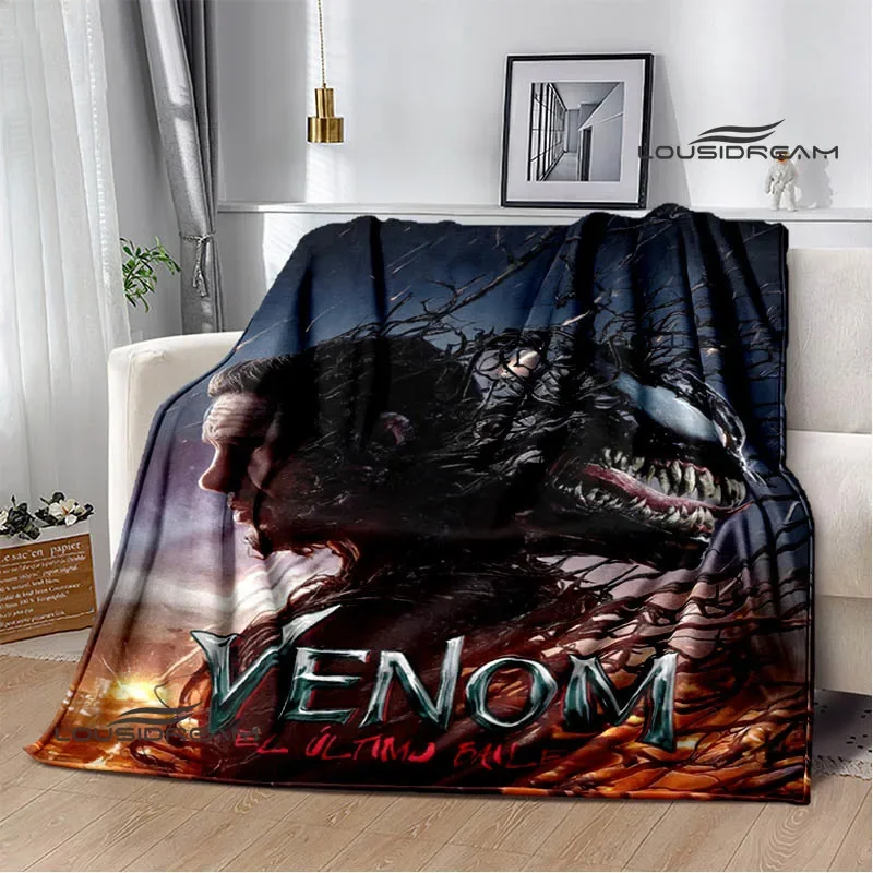 Одеяло с принтом V-образным вырезом из мультфильма одеяло для пикника фланелевые