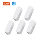 Смарт-датчик вибрации Tuya Zigbee, умный датчик обнаружения движения, с приложением