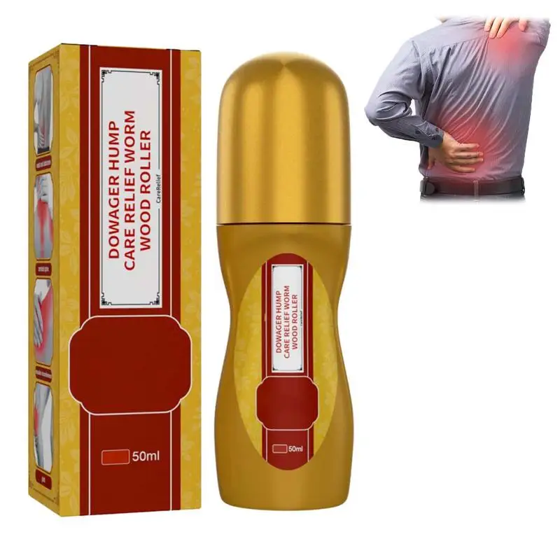 

50ml Relief Oil Relieve Muscle Sore Aches And Rheumatoid Ar Thritis Ointment Body Joint Muscle Massage Cream With Roller