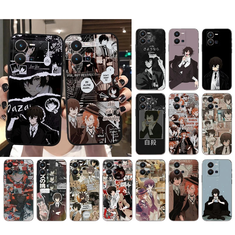 

Bungou Stray Dogs Dazai Osamu Phone Case For VIVO Y53S Y33S Y11S Y31 Y21 Y70 Y20 Y21S Y72 Y55 Y76 Y51 Y01 V23E V21 V23 V21E