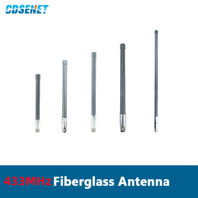 

CDSENET 433MHz LTE Antenna Outdoor N-J Connector High Gain 4-6dBi Antenne Long Range Waterproof for Router Modem Aerial