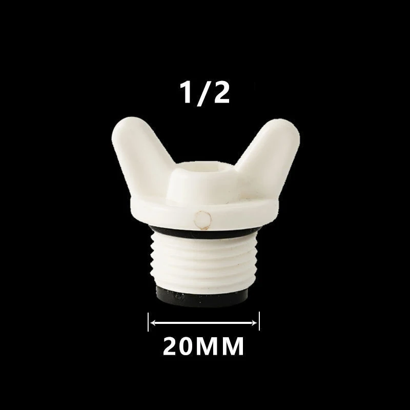 

Пластиковые заглушки для труб PPR 1/2", белые или зеленые