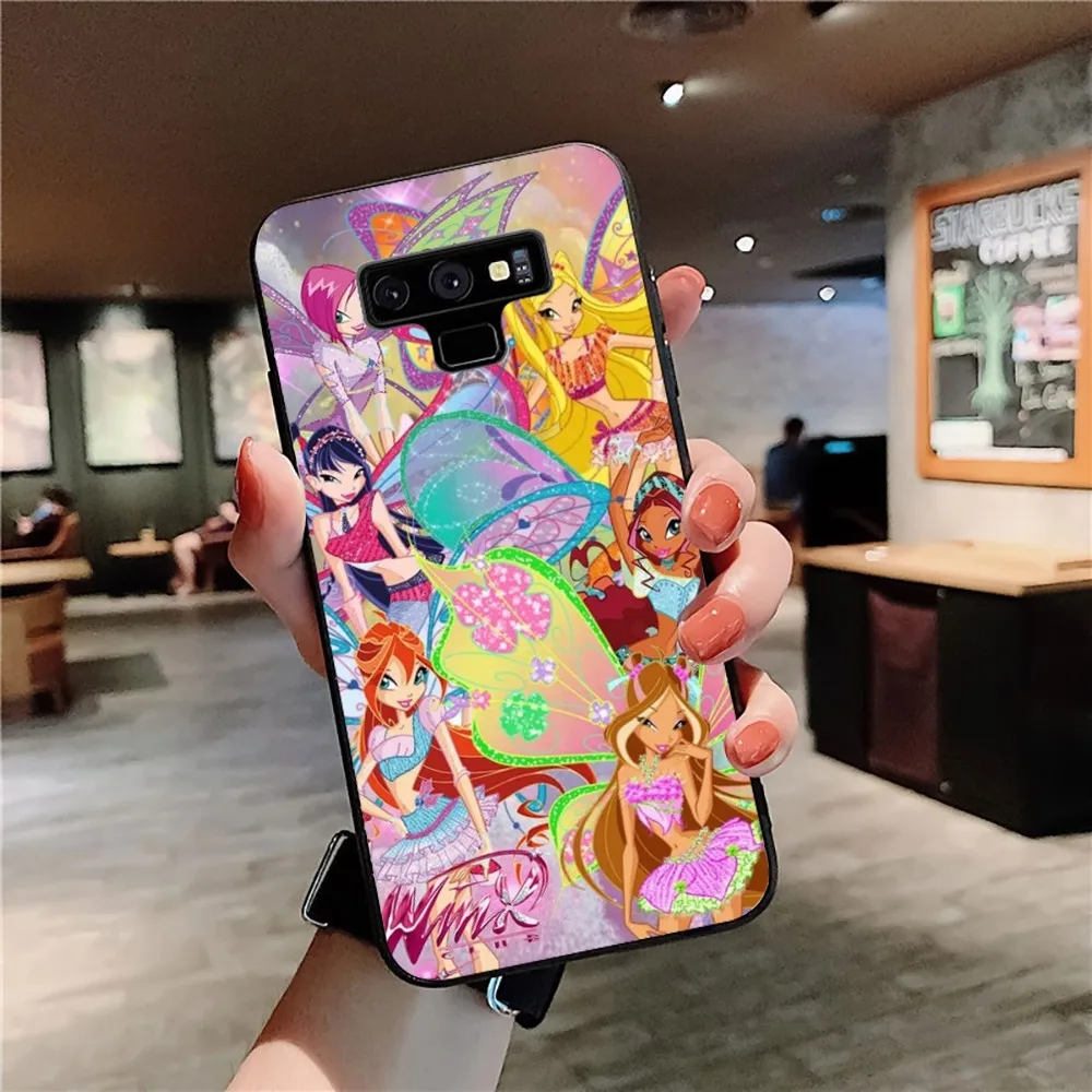 Girl W-Winxs C-clubs Phone Case For Samsung Note 8 9 10 20 Pro Plus Lite M 11 30 21 31 51 A 22 42 02 03