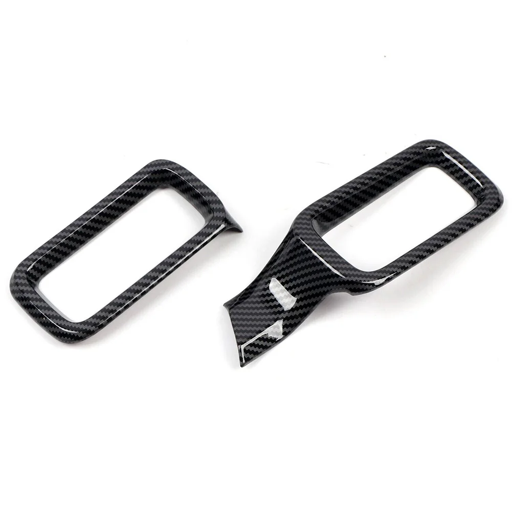 

Luxury Carbon Fiber Dashboard Side Air Vent Outlet Cover Trim for Ford Maverick 2022+ Perfect Fit and Elegant Design