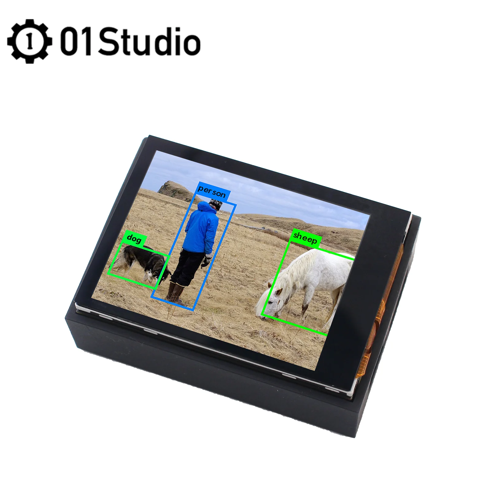 01Studio 3,5-дюймовый сенсорный экран MIPI для K230 mini AI, макетная плата Micropython Accersory (art.: 3920ce39fc9aa) - 3920ce39fc9aa