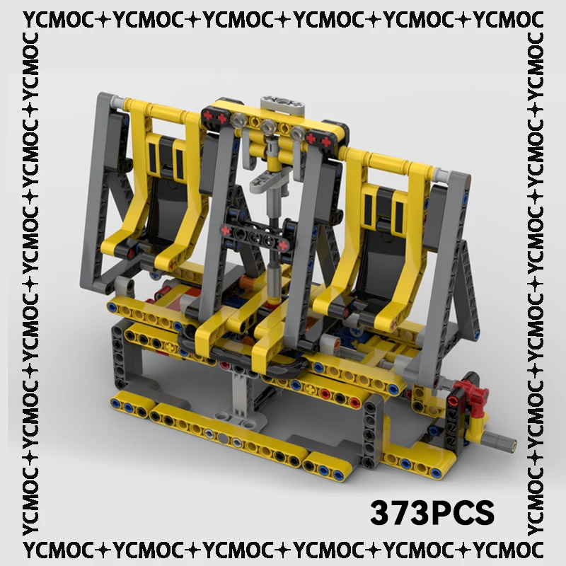 

Конструктор Moc, модель забавной серии, вращающиеся качели 42122, технические кубики, сборка «сделай сам», Детские праздничные подарки
