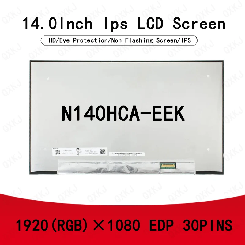 30-контактный N140HCA-EEK 14 0 дюймов 1920*1080 оптом для ЖК-панели замена экрана монитора