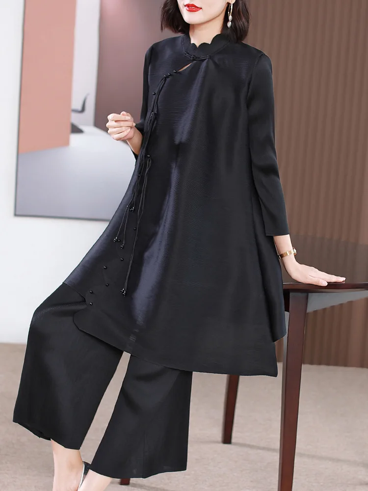 2023 Spring New Temperament Large Size Women's  Casual Two-piece Set