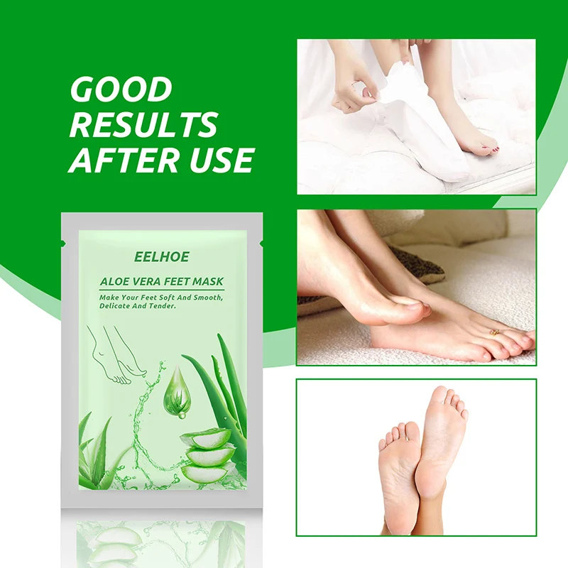 

Aloe Vera Whitening Foot Mask exfoliating moisturizing nourishing foot skin,keep foot skin young beautiful and full of energetic