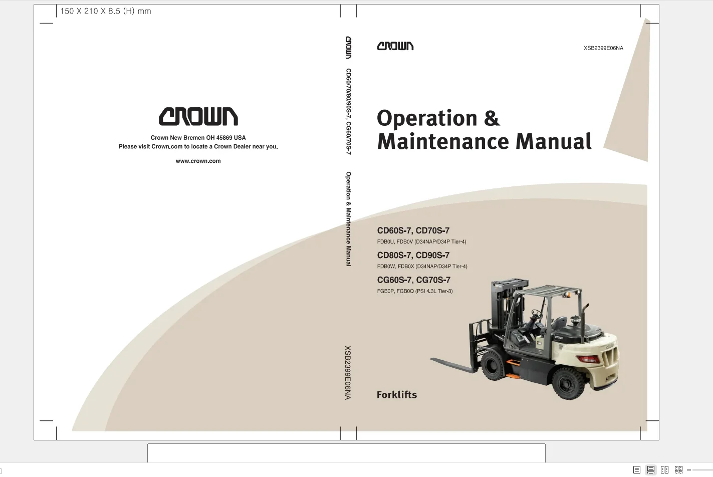 Фото AutoDVD2 CROWN Вилочный погрузчик 12,82 ГБ 2023, сервисные по эксплуатации и детали, руководство по эксплуатации DVD №4